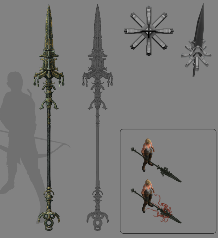 Tyranny's End Spear Skin